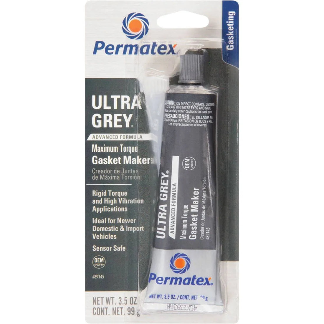 PERMATEX ULTRA GRIS SILICONA | 3,5 OZ | 89145