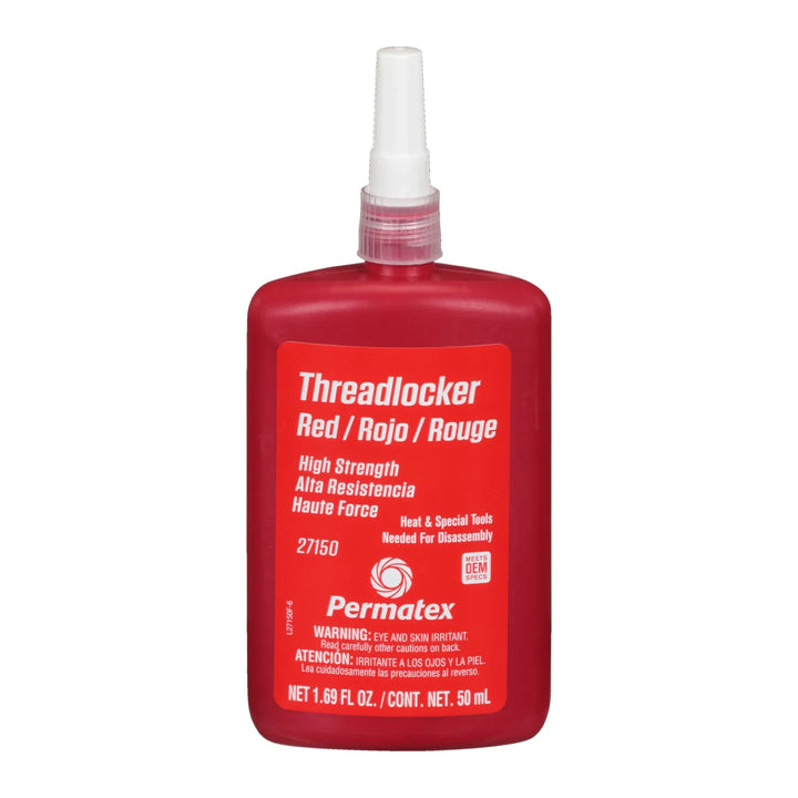 PERMATEX TRABADOR DE PERNOS ALTA RESISTENCIA ROJO 50 ML | 27150