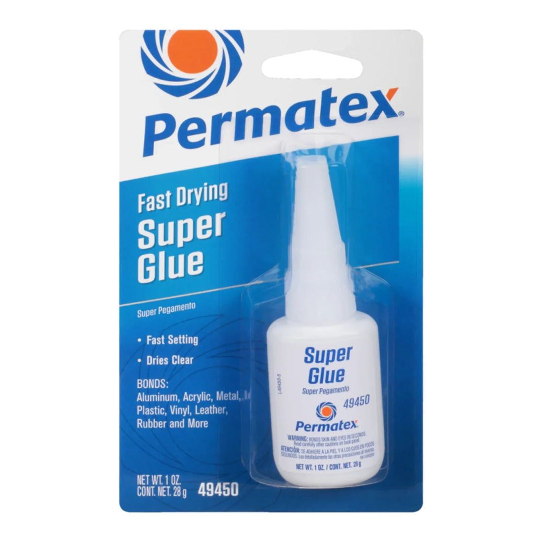 PERMATEX ADHESIVO INSTANTÁNEO 1 OZ | 49450