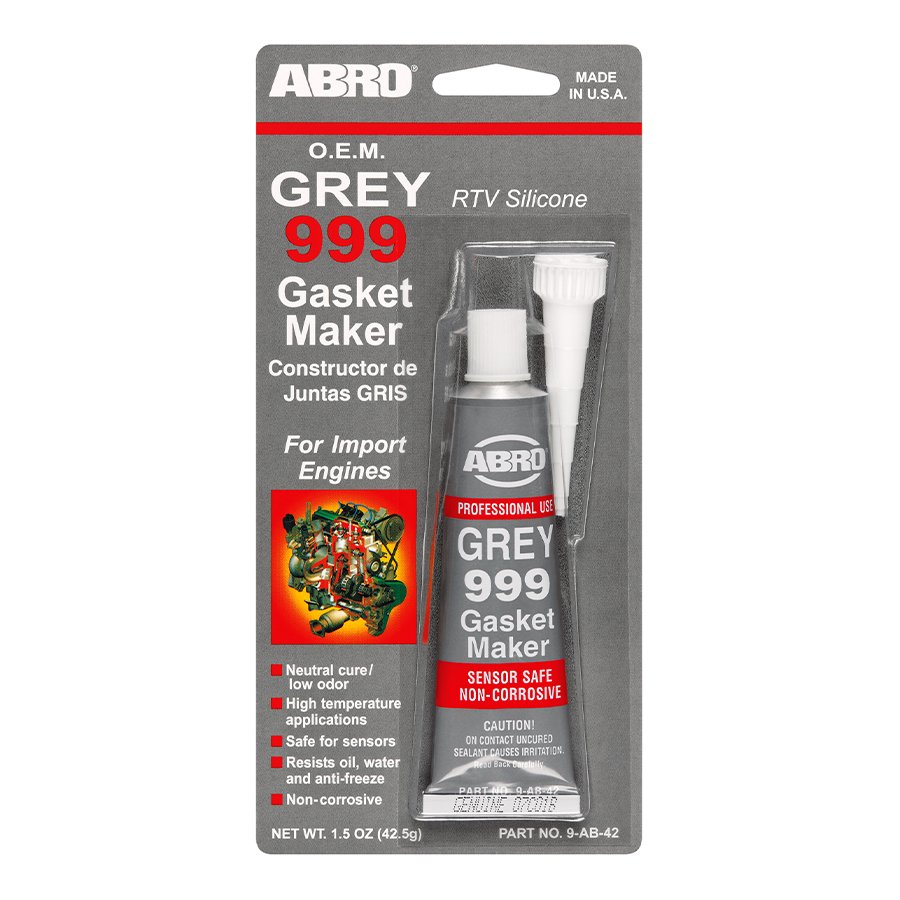 ABRO GREY 999 9-AB-42 SILICONA AUTOMOTRIZ (USA) | 1.5 OZ