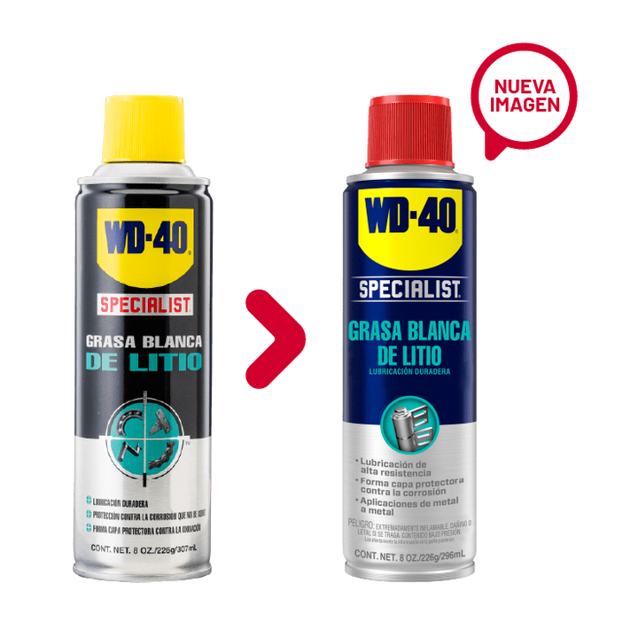 WD-40 SPECIALIST GRASA BLANCA DE LITIO | 8 OZ | 560057