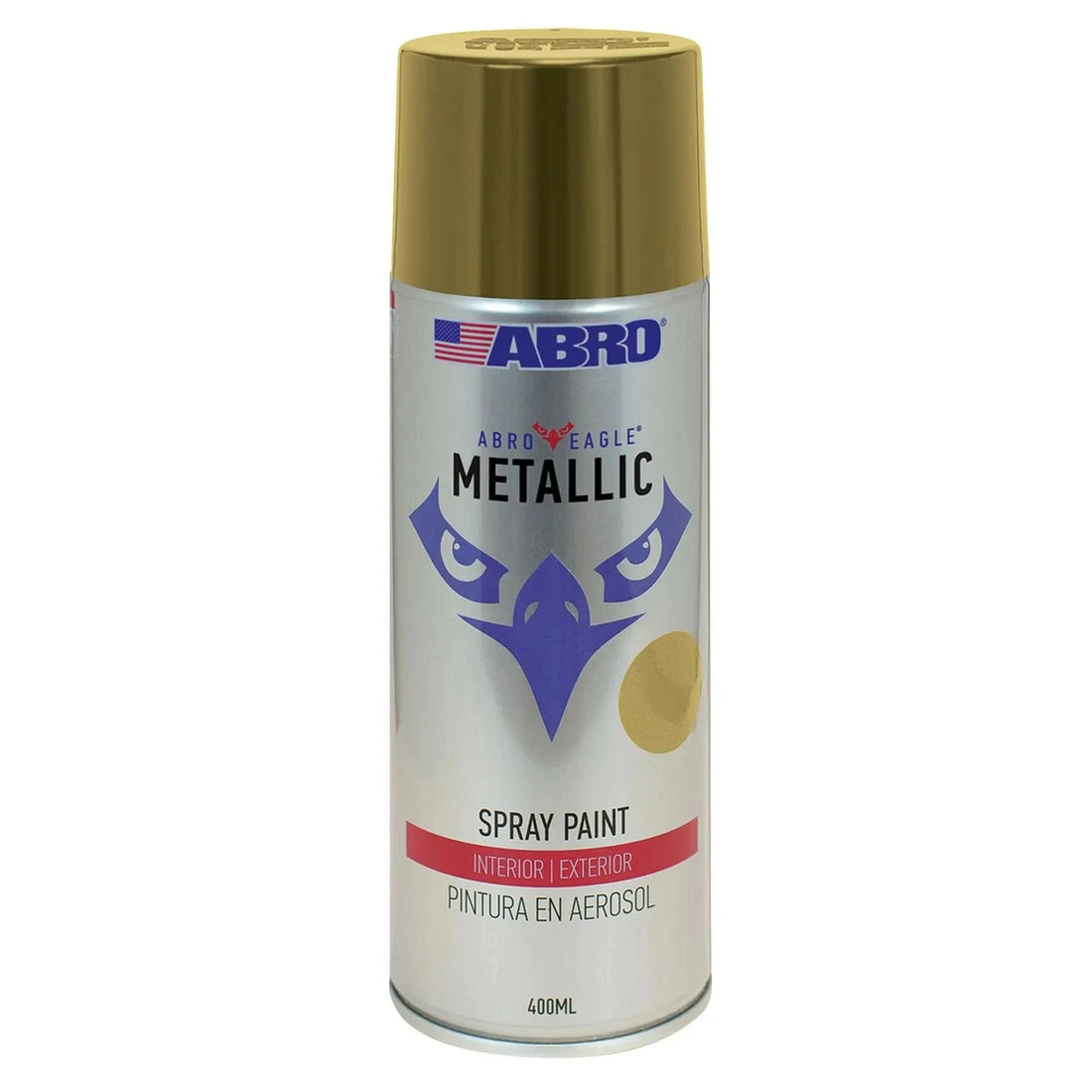 ABRO PINTURA EN SPRAY DORADO METÁLICO | 400 ML | 027C