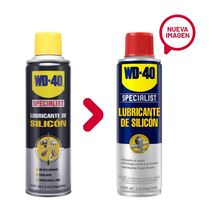 WD-40 SPECIALIST LUBRICANTE DE SILICÓN | 8 OZ | 560019