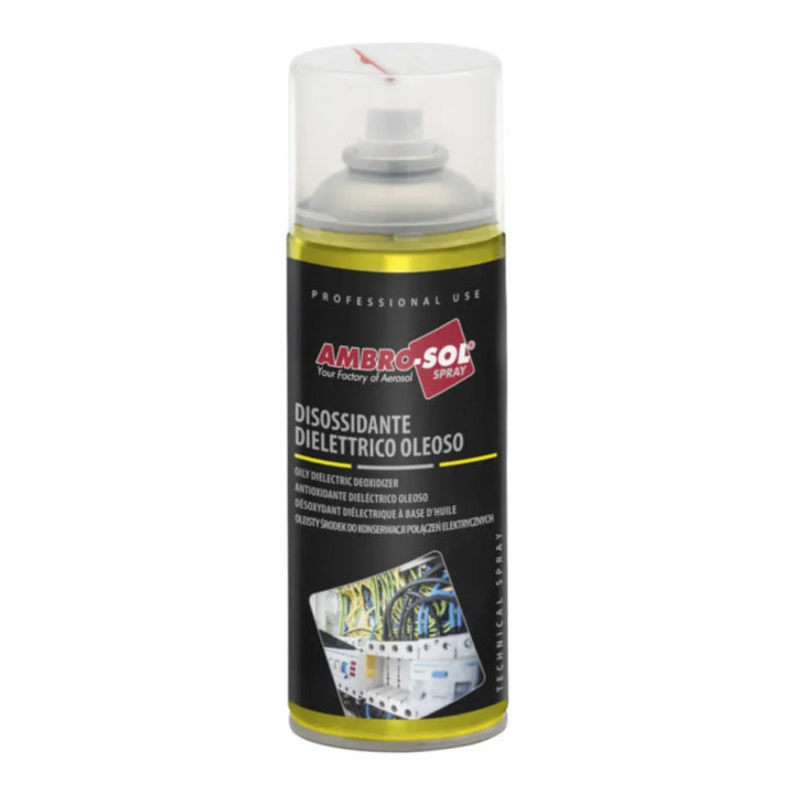 AMBRO-SOL LIMPIADOR DE CONTACTO DIELÉCTRICO OLEOSO ANTIOXIDANTE | 400 ML