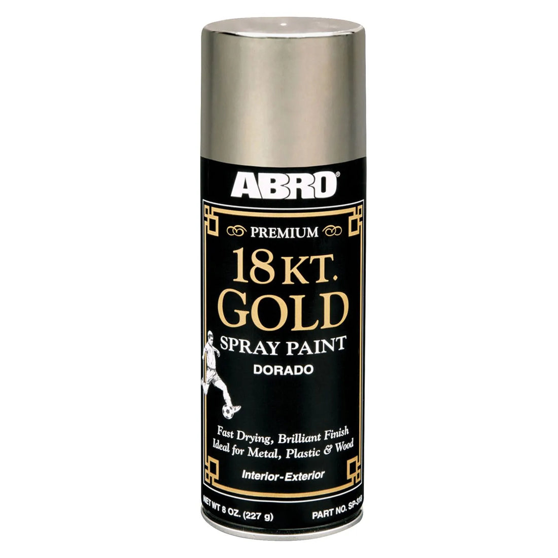 ABRO PINTURA EN SPRAY ORO 18K PREMIUM | 8 OZ | 318C
