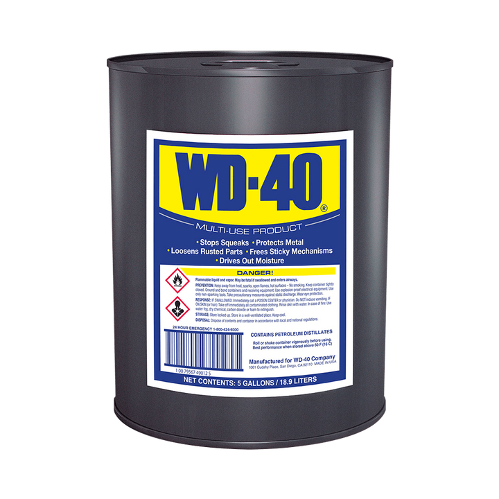 WD-40 AFLOJATODO LUBRICANTE MULTIUSOS | 5 GALÓN | 52117
