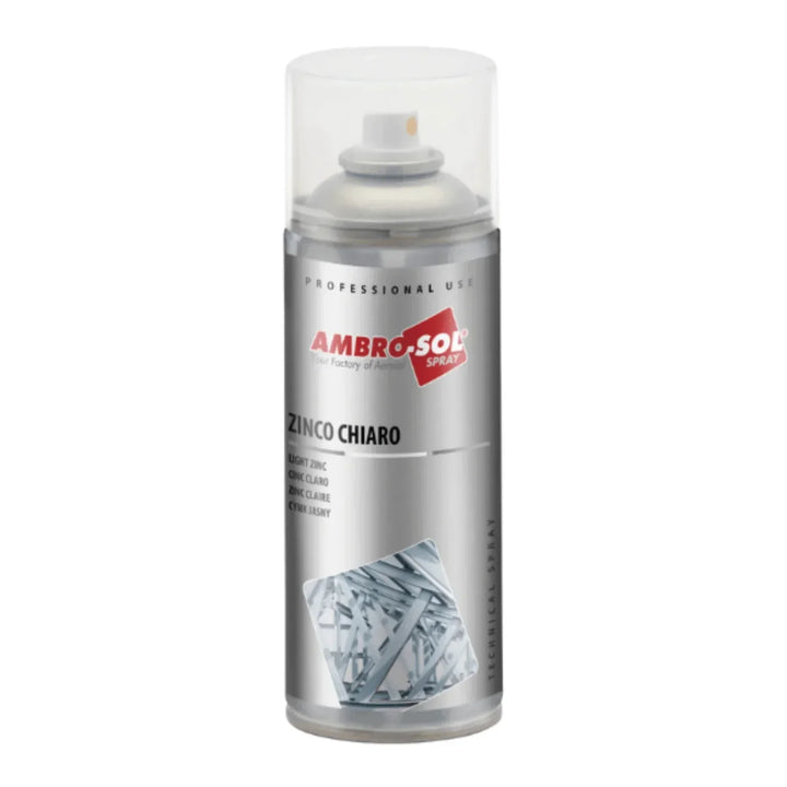 AMBRO-SOL SPRAY GALVANIZADOR FRÍO ZINC 98% GRIS CLARO | 400 ML