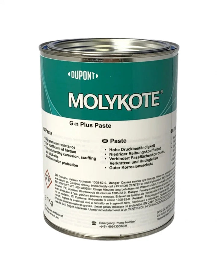 MOLYKOTE GN PLUS MOS2 PASTA LUBRICANTE SÓLIDA | 1 KG | 4045293