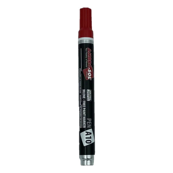 AMBRO-SOL MARCADOR PERMANENTE PARA METALES A10 ROJO | 10ML