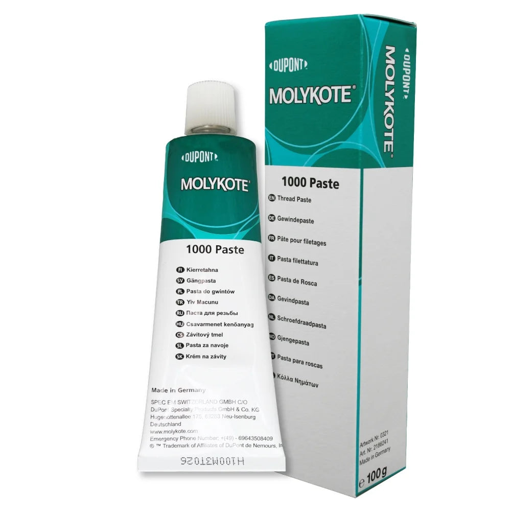 MOLYKOTE 1000 PASTA LUBRICANTE SÓLIDA PARA JUNTAS METÁLICAS | 100G | 	921000207