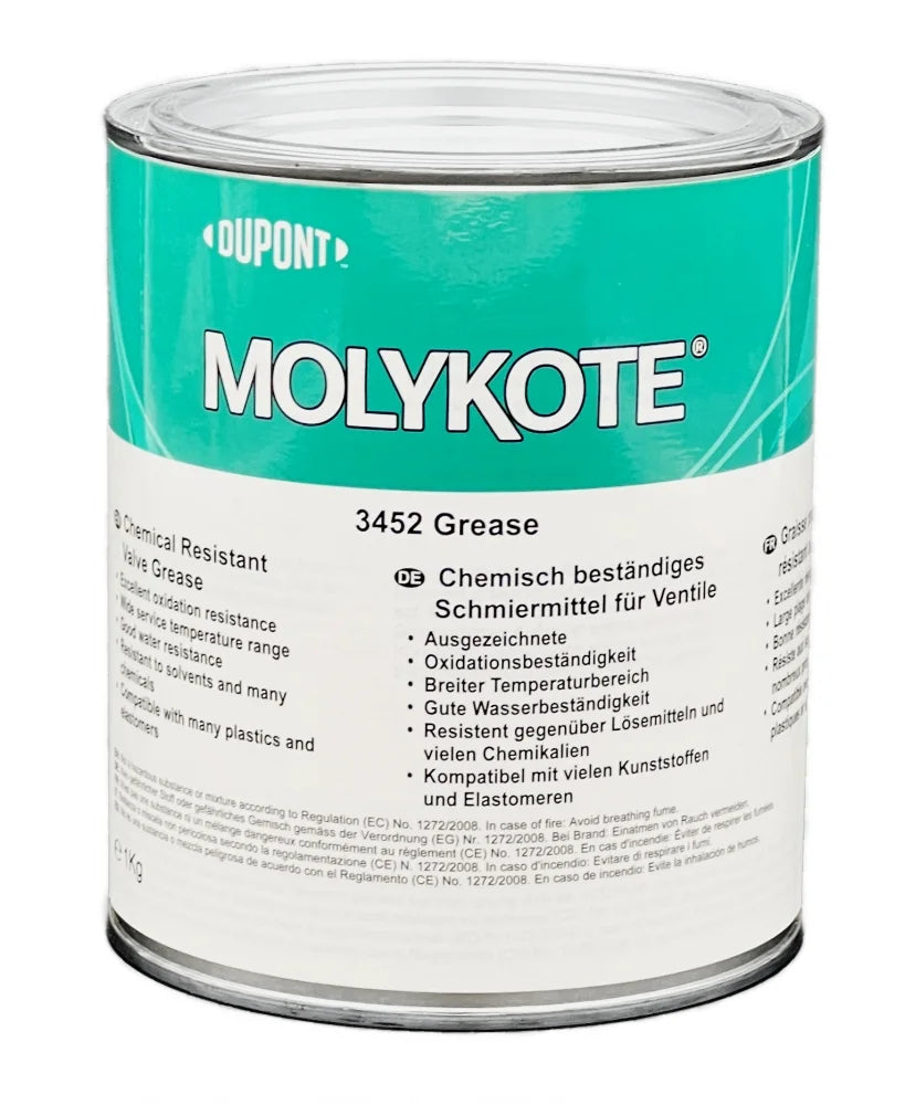 MOLYKOTE 3452 GRASA PARA VÁLVULAS DE FLUOROSILICONA | 1 KG | 4044929