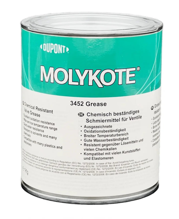MOLYKOTE 3452 GRASA PARA VÁLVULAS DE FLUOROSILICONA | 1 KG | 4044929