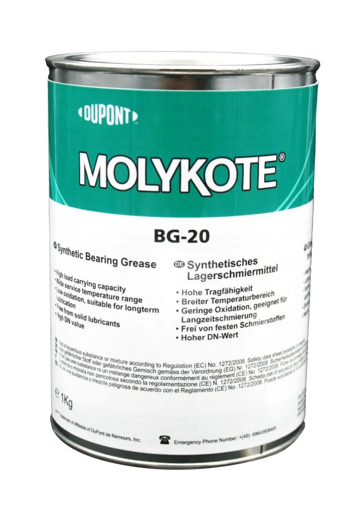 MOLYKOTE BG-20 GRASA SINTÉTICA DE ALTO RENDIMIENTO | 1 KG | 4045306