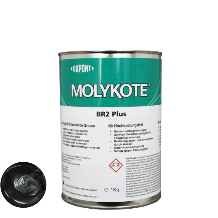 MOLYKOTE BR-2 PLUS NLGI-2 NEGRA ALTO RENDIMIENTO | 1 KG | 921000136