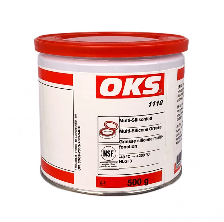 OKS 1110 GRASA DE SILICONA MULTIUSOS DE GRADO ALIMENTICIO INCOLORA NLGI-3 | 500 G