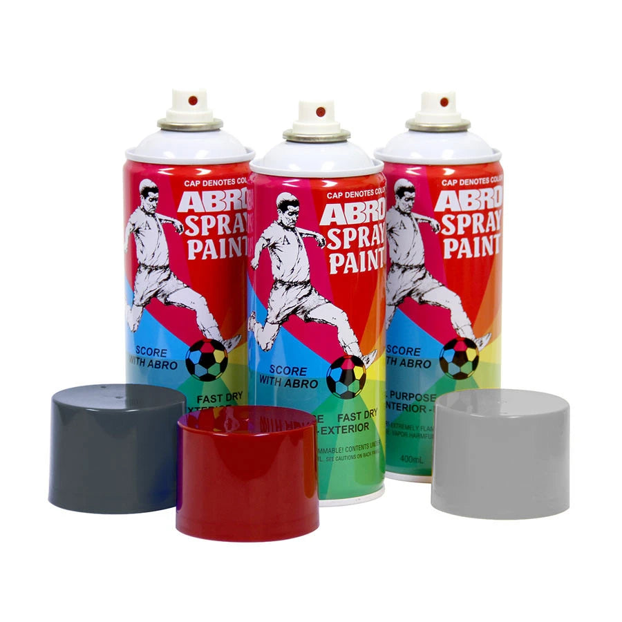 ABRO PINTURA EN SPRAY GRIS ANTICORROSIVO | 400 ML | 008C