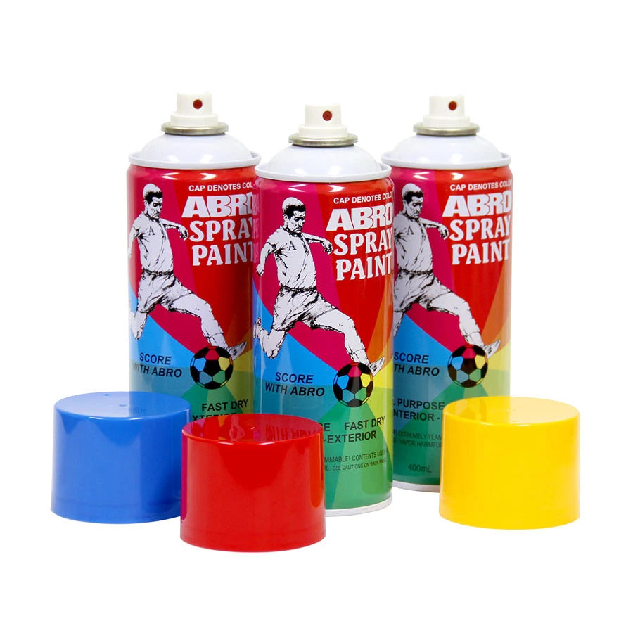 ABRO PINTURA EN SPRAY AMARILLO CATERP | 400 ML | 055C