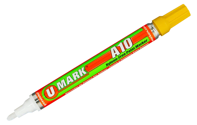 U-MARK MARCADOR PERMANENTE PARA METALES A10 AMARILLO | 10ML