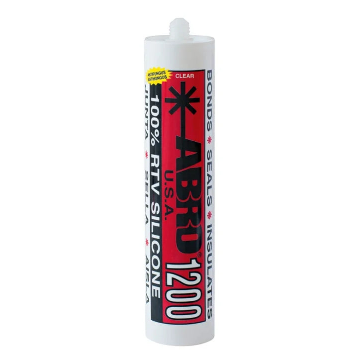 ABRO 1200 SILICONA NEGRA ANTIHONGOS (CH) 300 ML