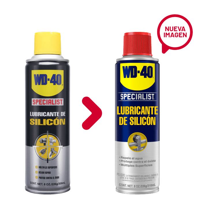 WD-40 SPECIALIST LUBRICANTE DE SILICÓN | 8 OZ | 560019