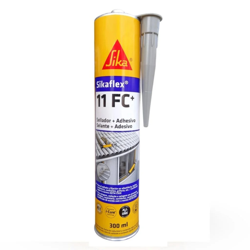 SIKA SIKAFLEX 11 FC SELLADOR DE JUNTAS Y FISURAS COLOR GRIS | 300 ML