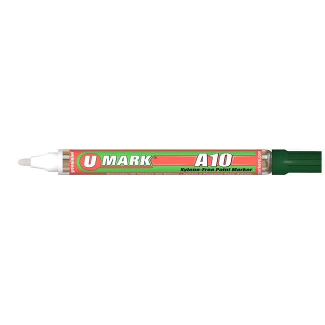 U-MARK MARCADOR PERMANENTE PARA METALES A10 VERDE | 10ML