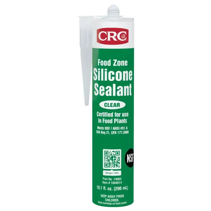 CRC SILICONA SELLADORA DE GRADO ALIMENTICIO TRANSPARENTE | 298 ml | 14083
