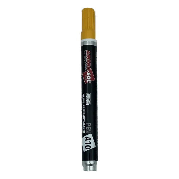 AMBRO-SOL MARCADOR PERMANENTE PARA METALES A10 NARANJA | 10ML