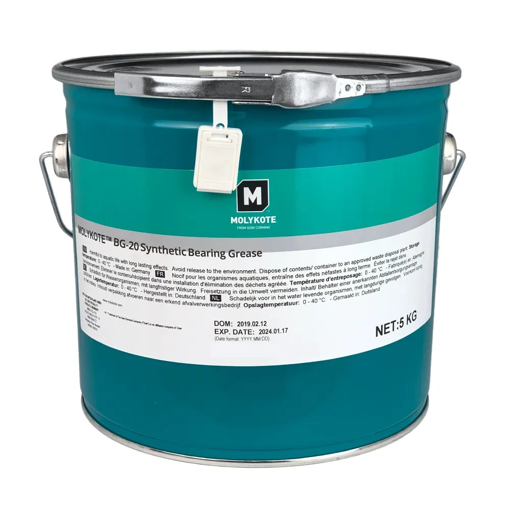 MOLYKOTE BG-20 GRASA SINTÉTICA DE ALTO RENDIMIENTO | 5 KG | 2119676