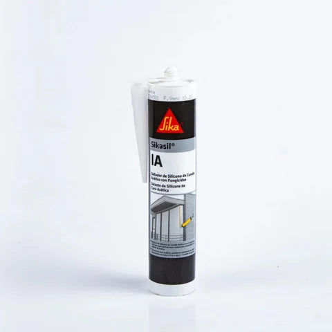 SIKA SIKASIL SELLADOR DE SILICONA ACÉTICO – IA BLANCO | 280 ML