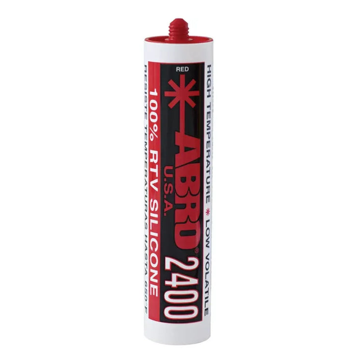 ABRO 2400 SILICONA ROJA DE ALTA TEMPERATURA (CH) 300 ML