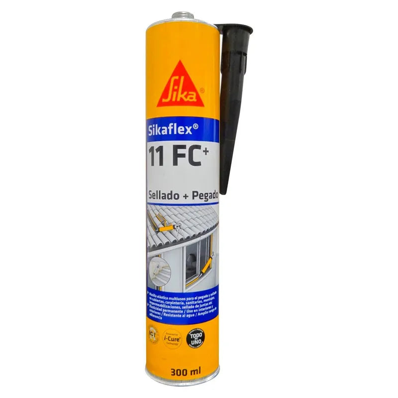 SIKA SIKAFLEX 11 FC SELLADOR DE JUNTAS Y FISURAS COLOR NEGRO | 300 ML
